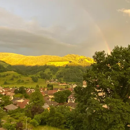 Ferienwohnung Schoenblick Schönau im Schwarzwald Buitenkant foto
