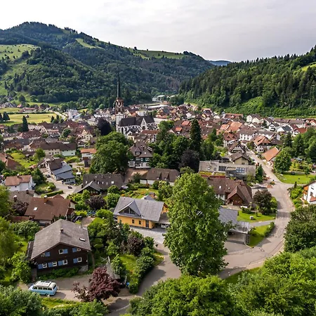 Ferienwohnung Schoenblick Schönau im Schwarzwald Buitenkant foto